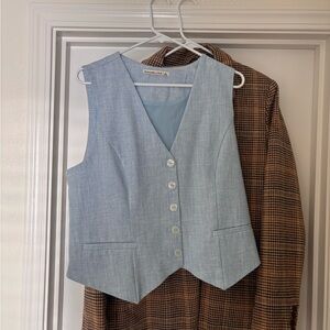 Abercrombie & Fitch Linen Vest